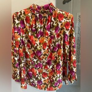 New Without Tags Floral Blouse